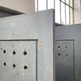 XXL workshop locker with blue patina