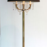 Lampadaire Napoléon à pampilles