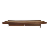 Vintage mid century daybed teak design with drawers