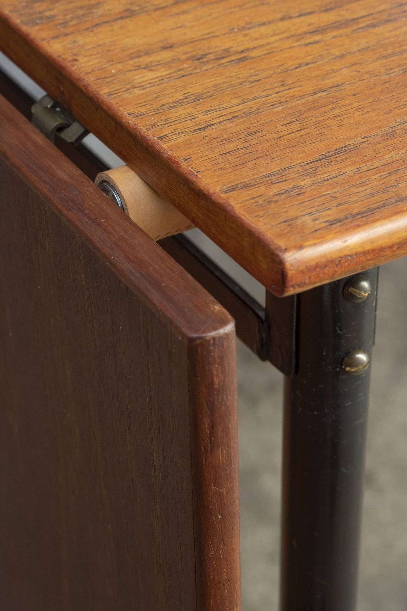 Drop-Leaf Table in Teak, 1960s Denmark