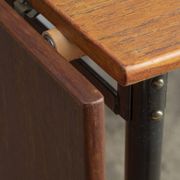 Drop-Leaf Table in Teak, 1960s Denmark