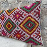 Vintage Moroccan Berber wool cushion cover