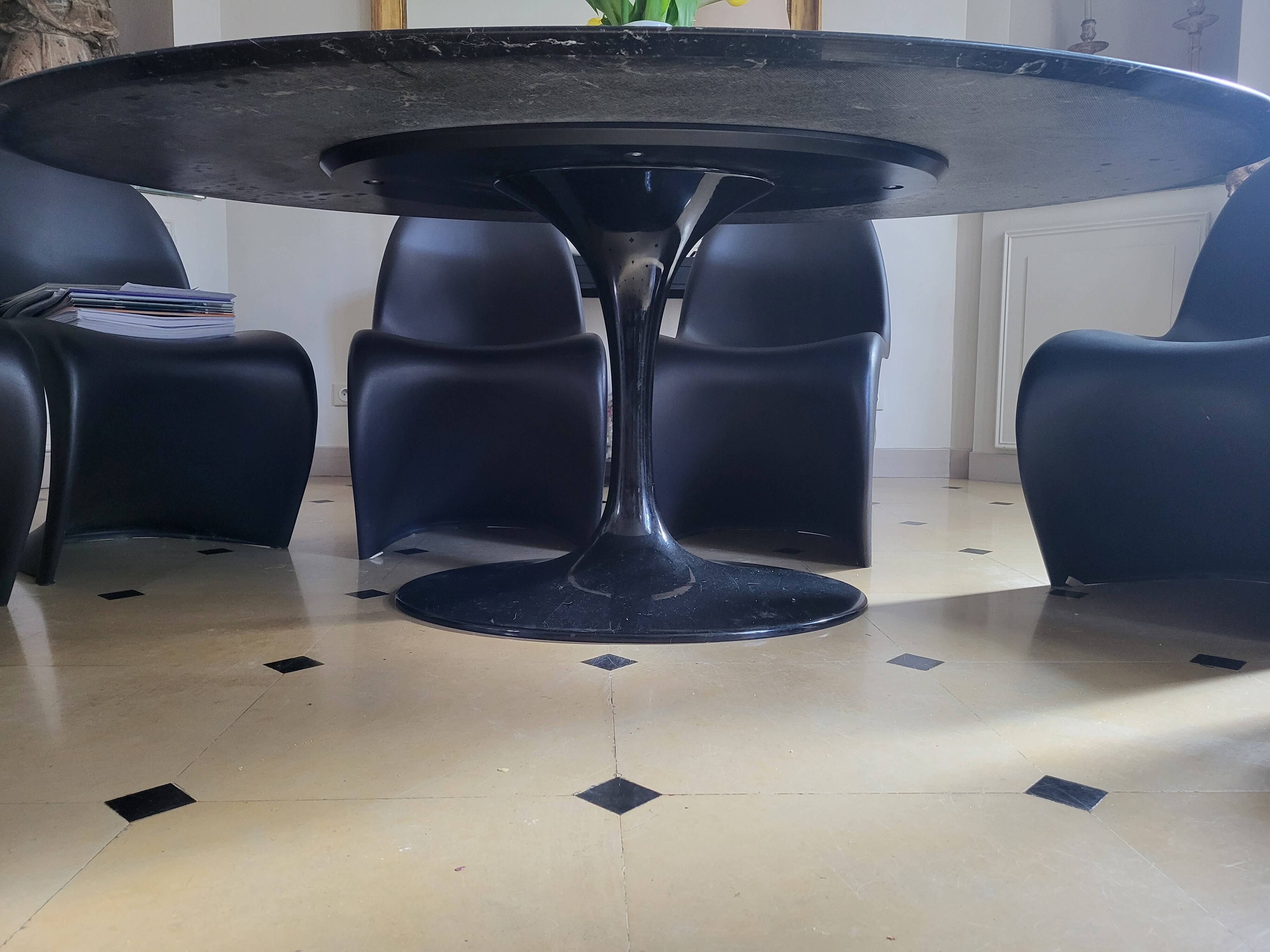 Marble table