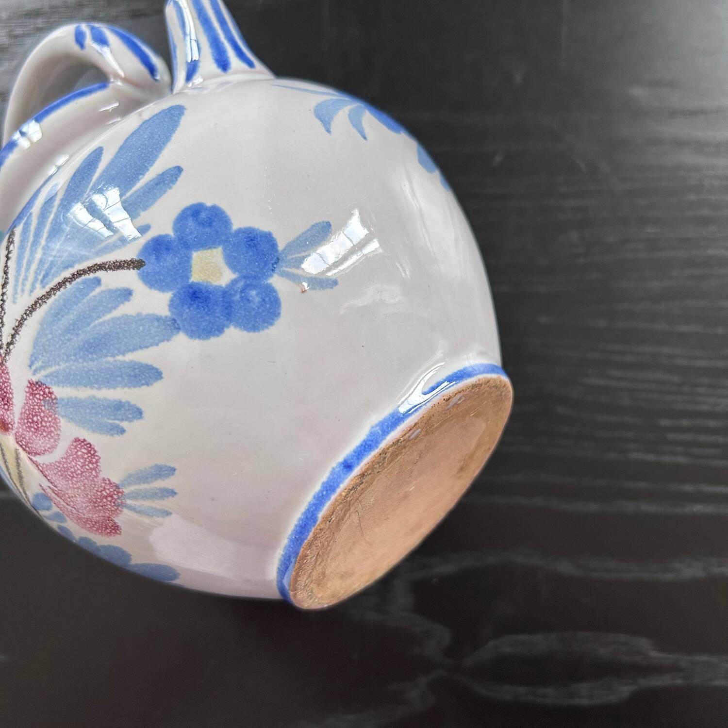 Jug with floral decoration