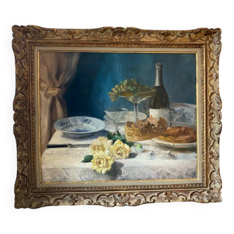Nature morte signée de 1933