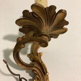 Bronze wall lamp