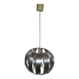 Aluminum pendant lamp from the 60s - 70s