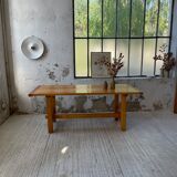 Mountain furniture table in pine 2m