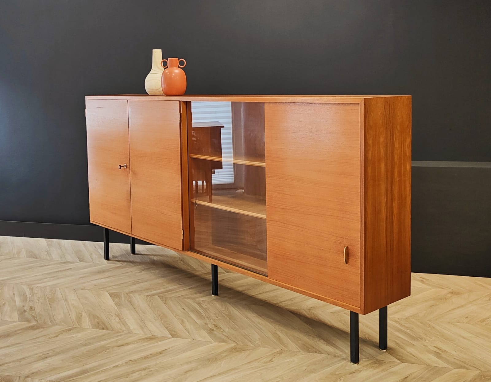 Mid Century midboard | Vintage - sideboard, display cabinet, cabinet, TV cabinet