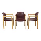 Set of 6 Vintage Design Chairs Dolmas Kembo JB Meijer 1980s