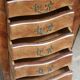Adorable small veneered chest of drawers.