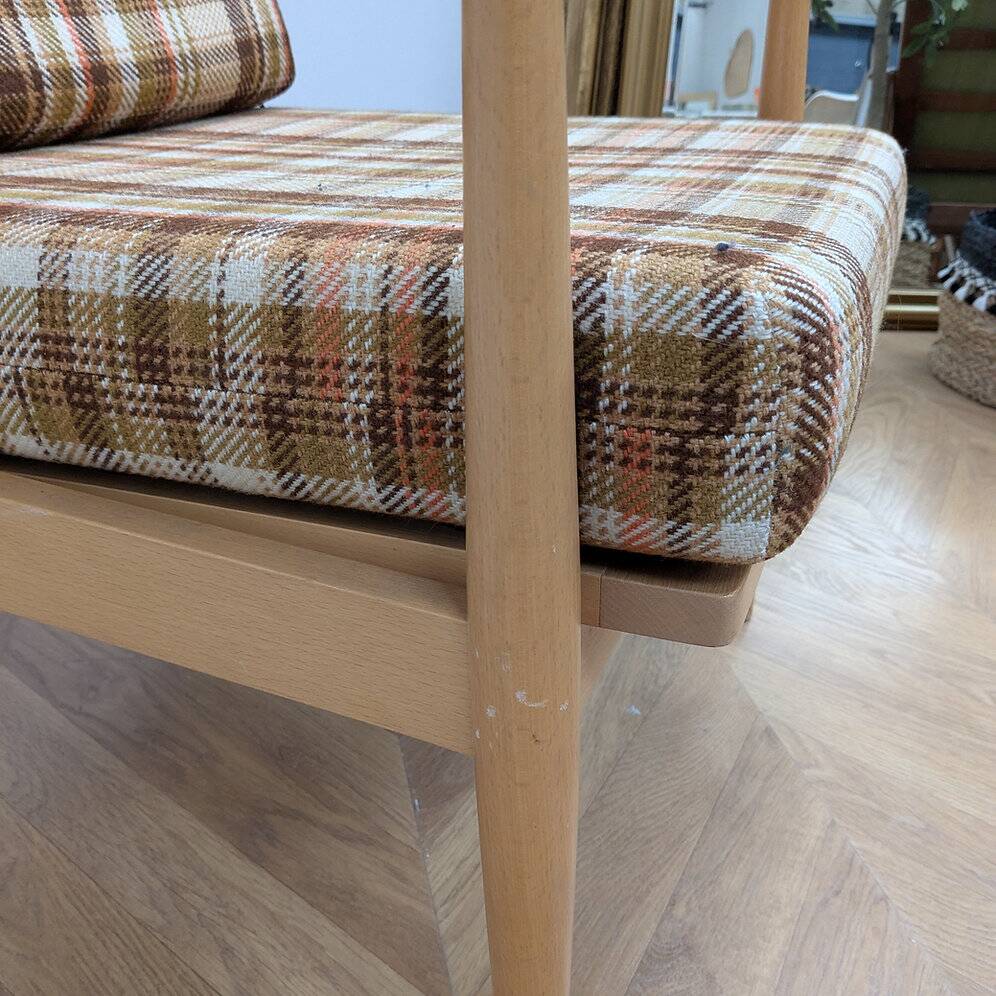 Fauteuil vintage scandinave années 70