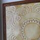 Wooden and ceramic trivet