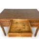 Italian pine wood centre writing desk from the 1960s, a reproduction o
