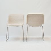 Set of 4 Spirit dining chairs by Hajime Oonishi for Houtoku/Artifort, 1970s.