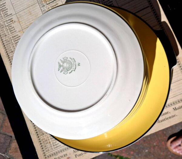 Service d'assiettes et plat, Villeroy et Boch, année 50 60  design