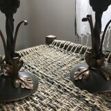 Pair of bedside lamps