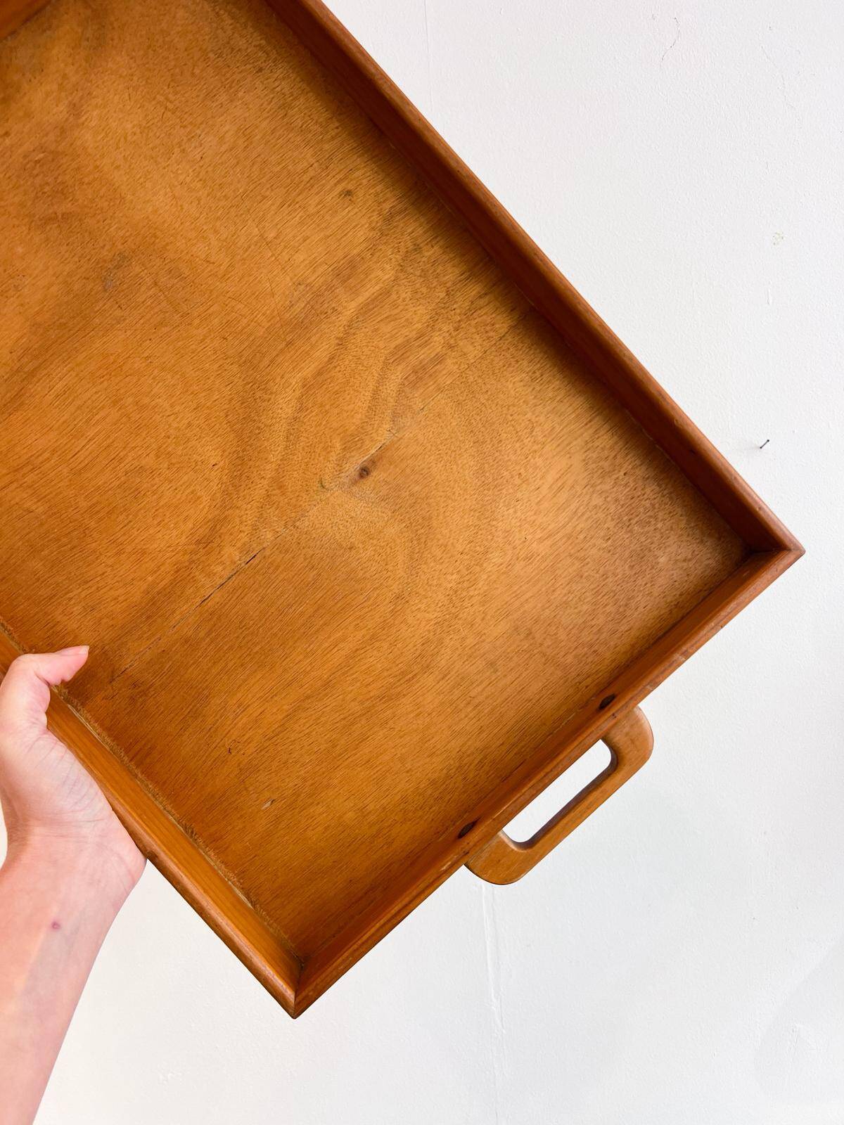 Vintage wooden tray