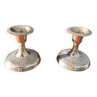 Pair of vintage candlesticks