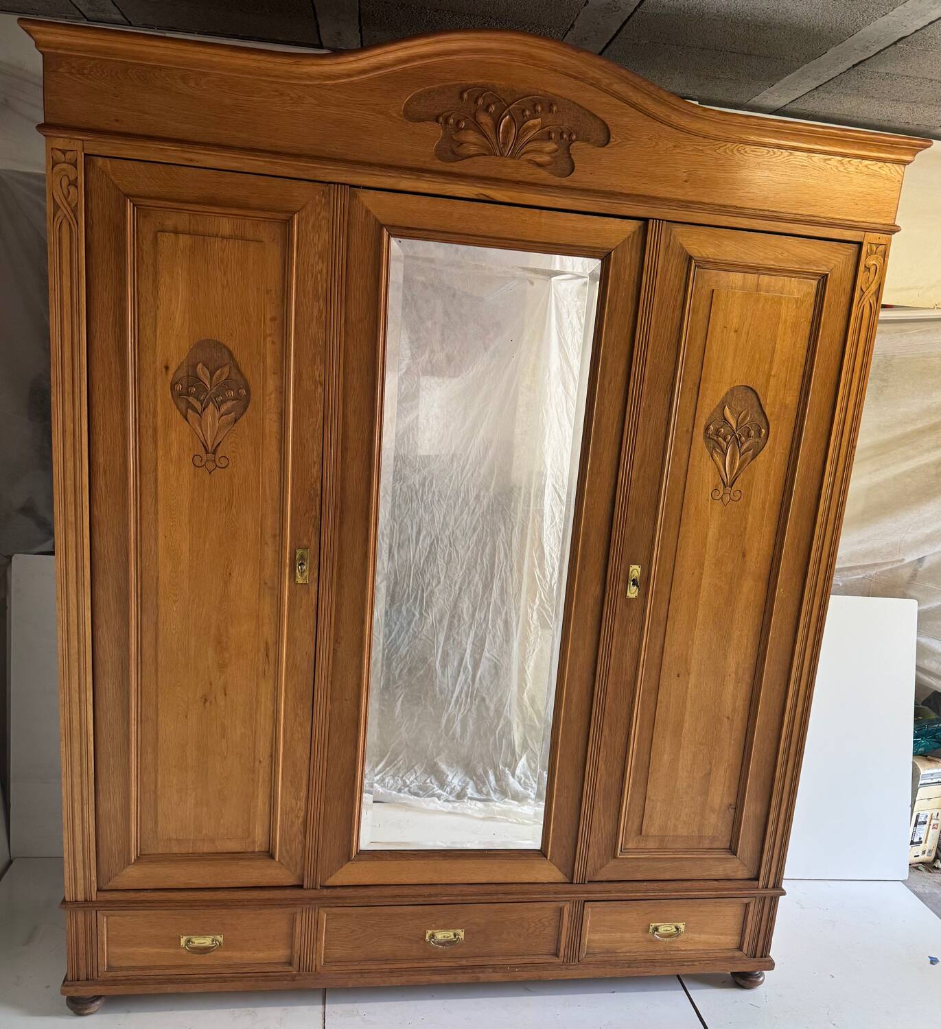Parisian Art Deco wardrobe