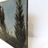 Oil on panel Impresionism, LATE NINETEENTH