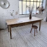 1950 pine farmhouse table 2m