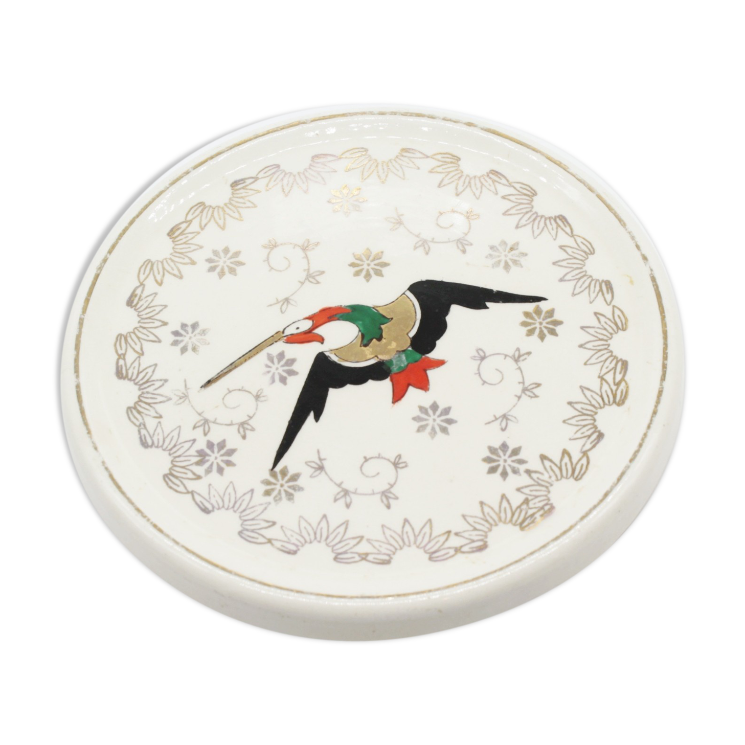 Longwy vintage ceramic dish