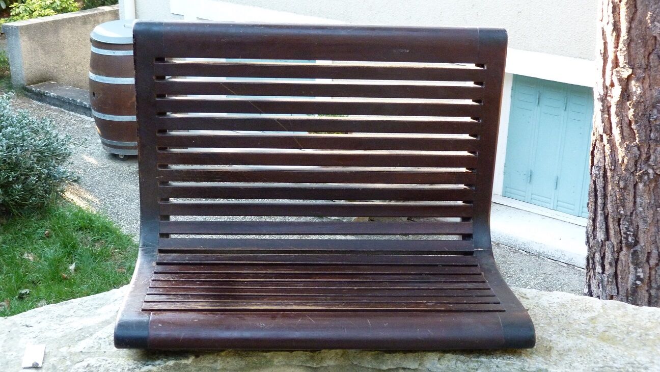 Banc de métro