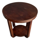 Art Deco style side table, pedestal table