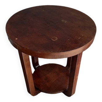 Art Deco style side table, pedestal table