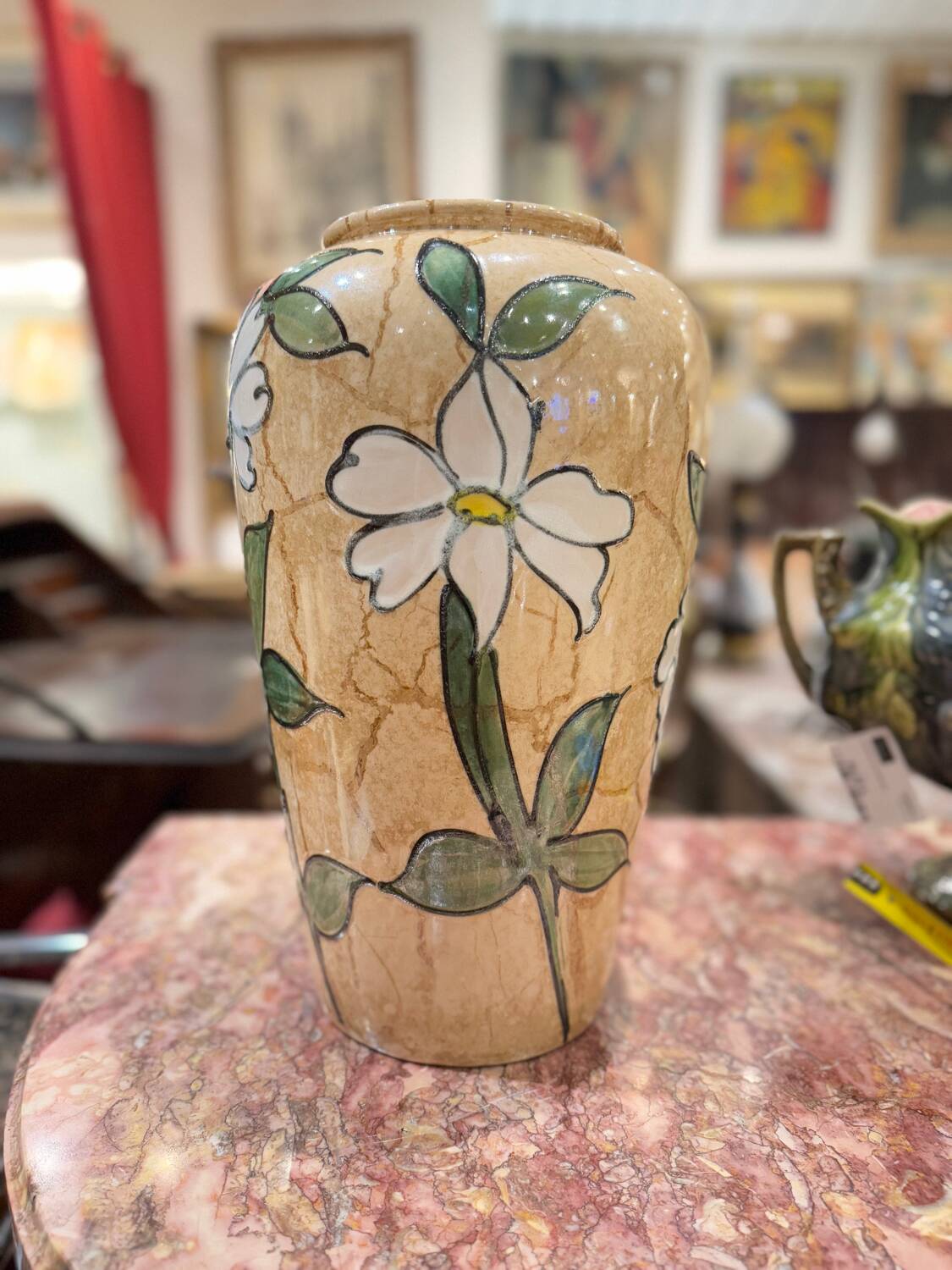 Large flower vase