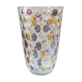 Bohemian crystal vase