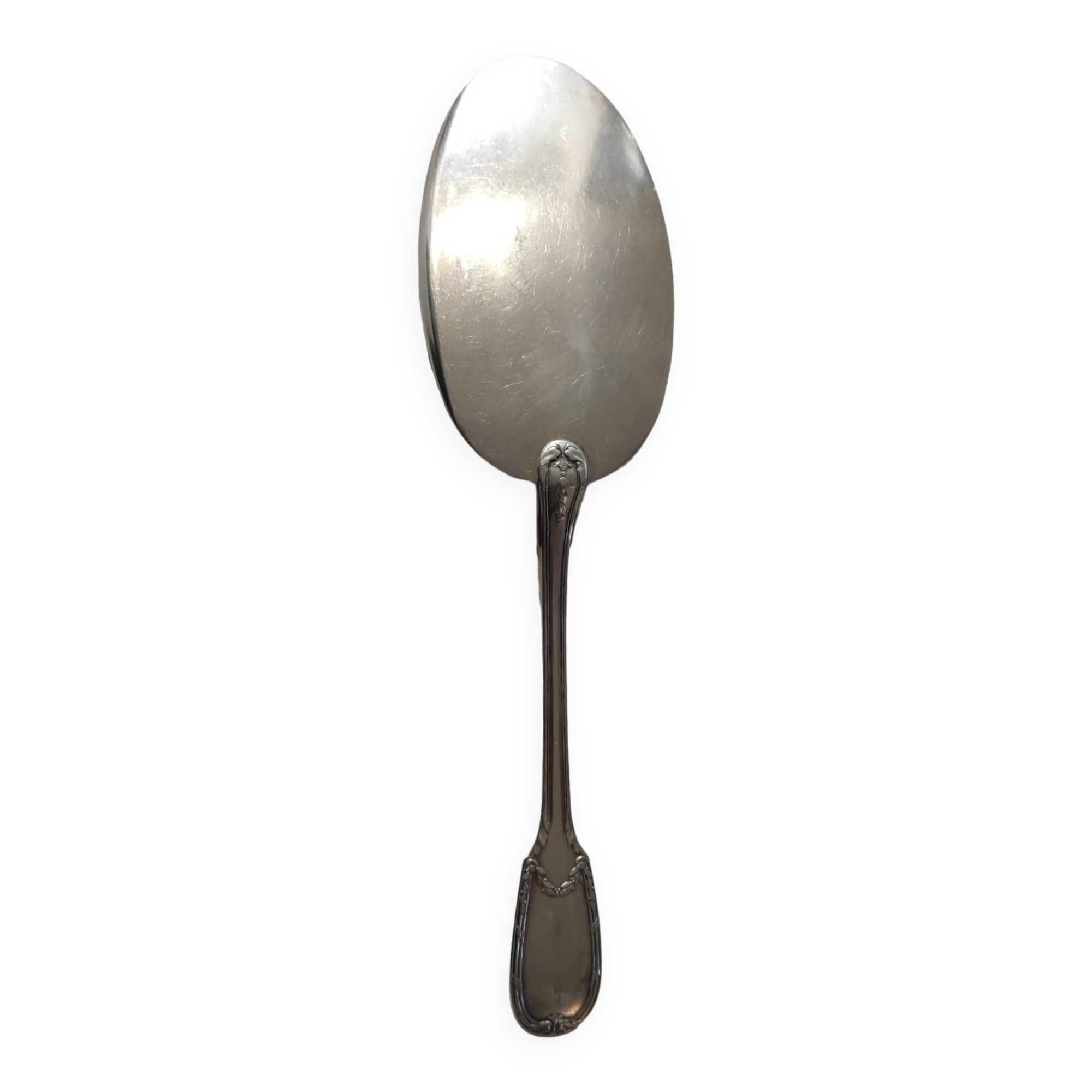 Ancienne pelle à tarte glace service/argent massif poinçon minerve/orfèvrerie puiforcat