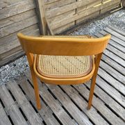 Set of 6 caned chairs by Baumann, gondola model.