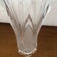 Large vintage cut Arques crystal vase