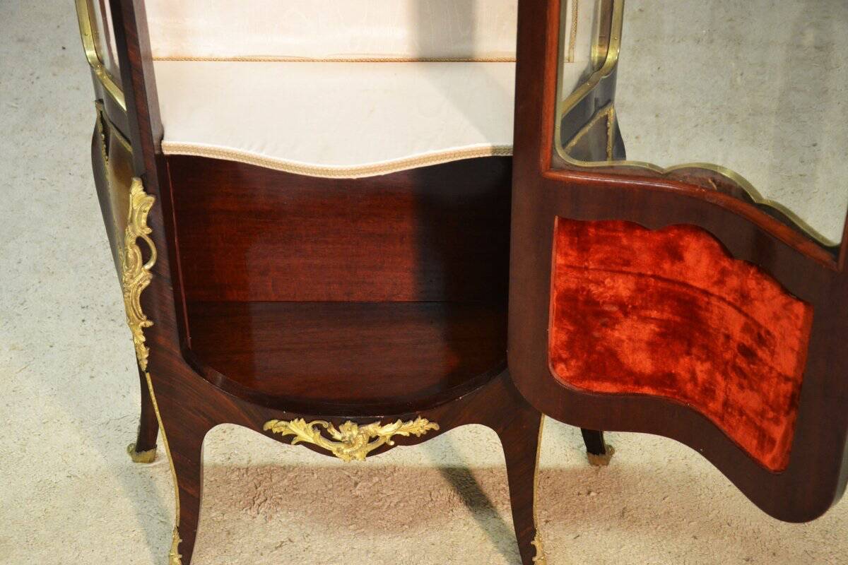 Vitrine Napoléon III De Style Louis XV