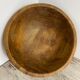 Olive wood salad bowl