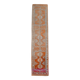 Orange & Green Turkish Runner Rug, 84x368Cm