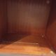 Antique sewing machine cabinet