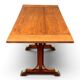 Old Thonet bistro table with drop-leaves.