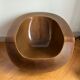 Retro fiberglass armchair