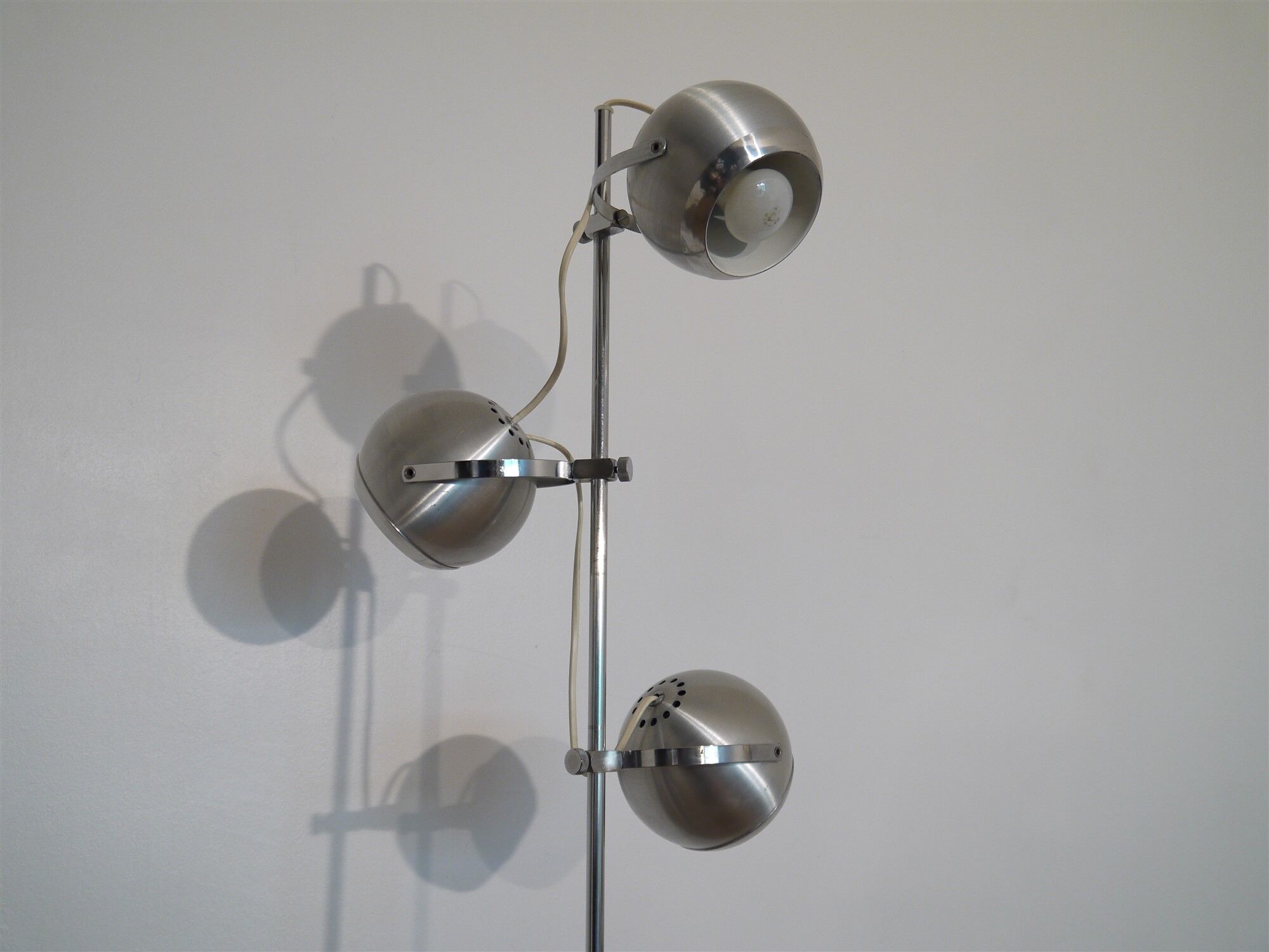 Vintage lamppost 1970 "eyeball" 3 spots
