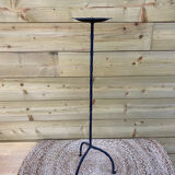 Stand candle holder, folk art