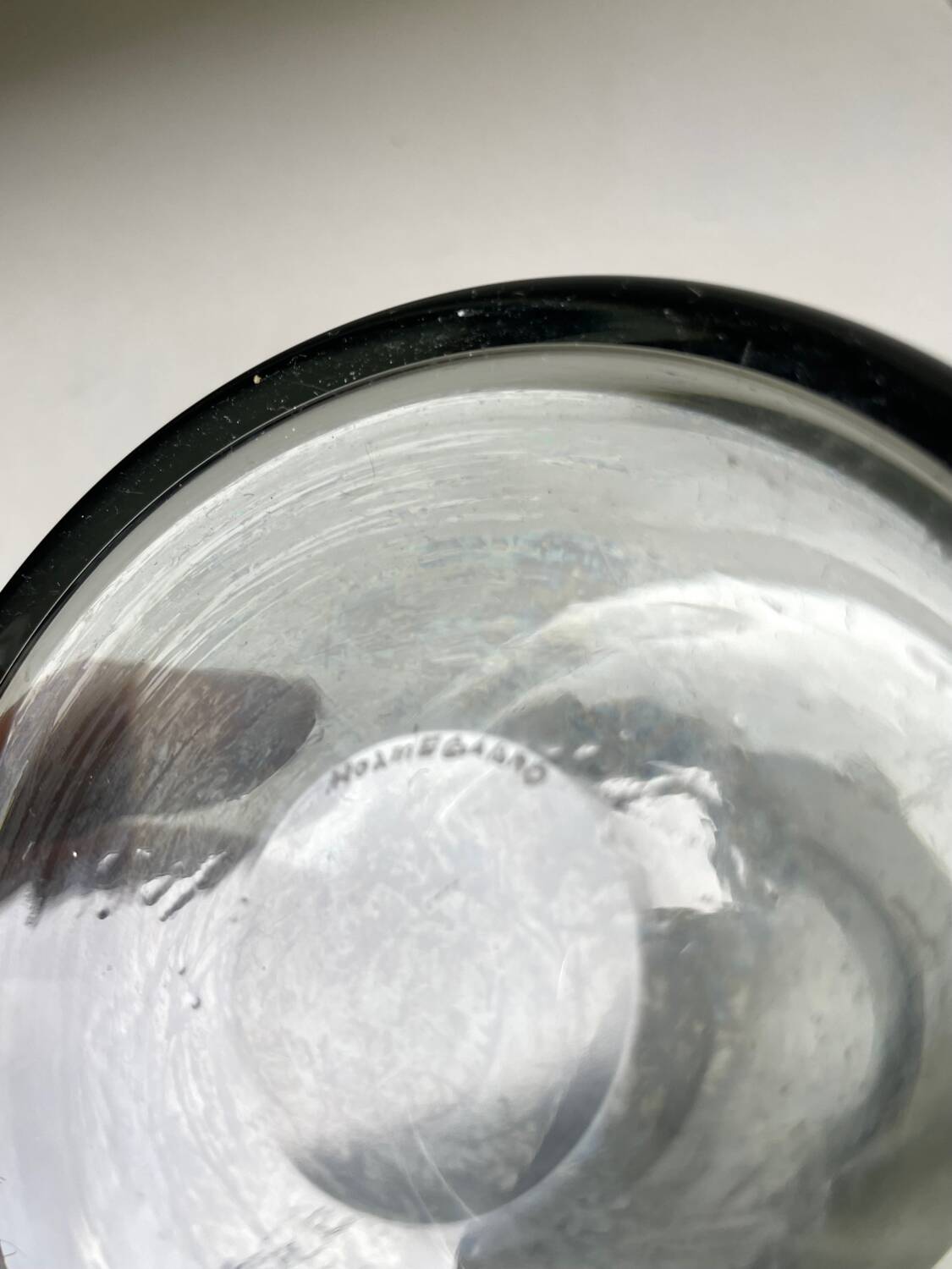 Holmegaard Vase designed by Per Lutken Denmark 1960's
