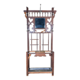 Oak cloakroom, coat rack 1950