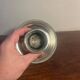 Silver-plated table candlestick