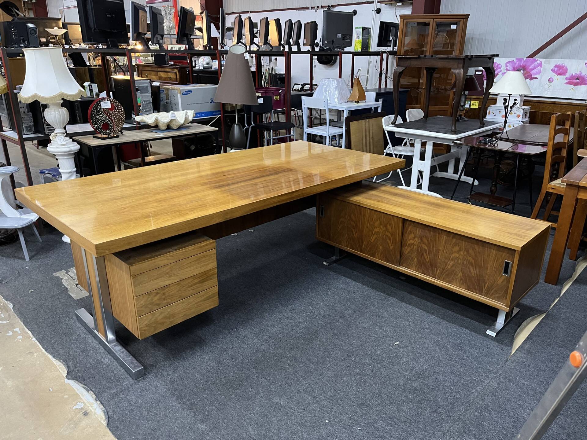 Vintage corner desk