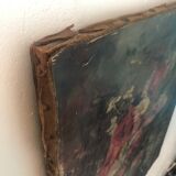 Painting still life flowers