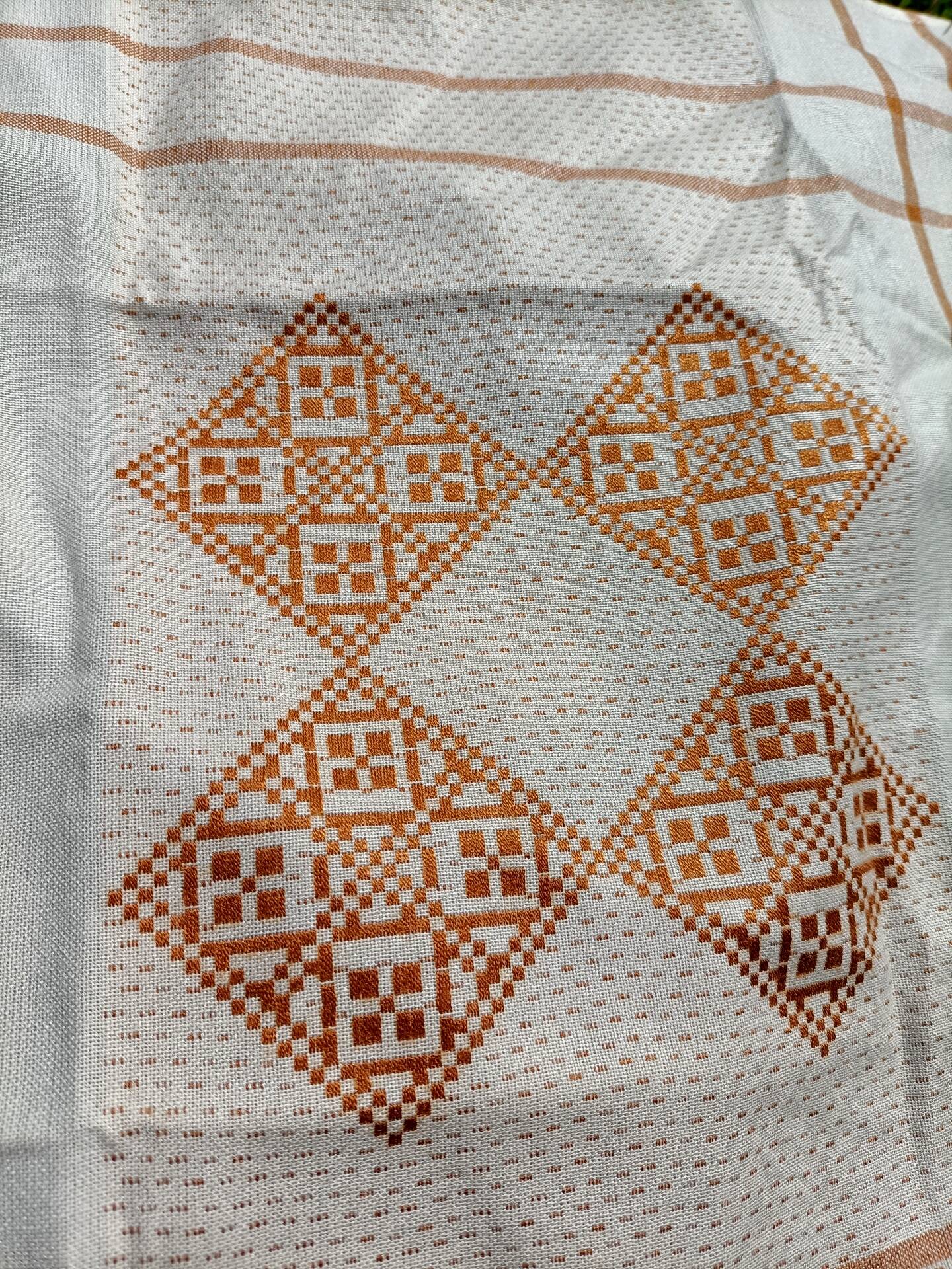Set of retro napkins