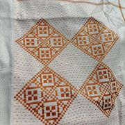 Set of retro napkins